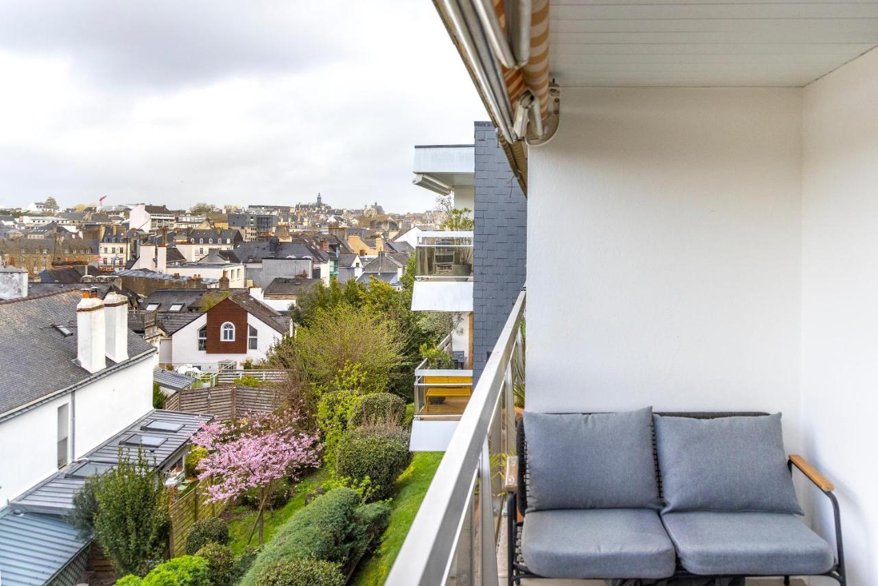 Grand Appartement De Standing Avec Terrasse Vue Port Au Centre De 瓦讷 外观 照片
